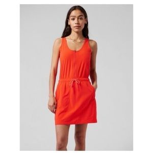 Athleta Expedition Dress in Flame Orange Size 2